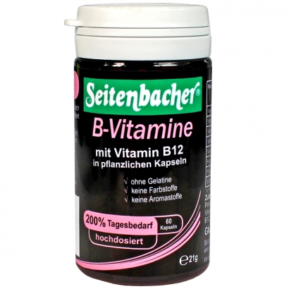 B-Vitamine hochdosiert sind vegetarisch bzw. vegan