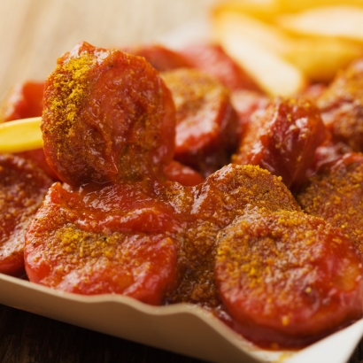 vegane Currywurst