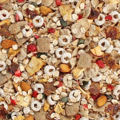 Dinkel Muesli ist die Ballaststoffquelle, der gesunde Dinkel und lecker Früchte und Nüsse sorgen für einen leckeren Geschmack.