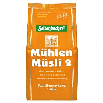 Eine vollwertige Müslimischung mit Erdnüssen