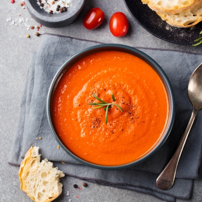 Tomaten Suppe und Soße