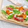 Pfifferling Flammkuchen