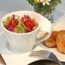 Gartensalat mit Hanföldressing