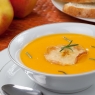 Kürbis Apfel Suppe