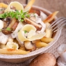 Schupfnudeln mit Rosmarin Champignons