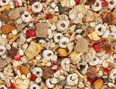 Dinkel Muesli ist die Ballaststoffquelle, der gesunde Dinkel und lecker Früchte und Nüsse sorgen für einen leckeren Geschmack.