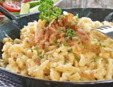 Dinkelkäsespätzle