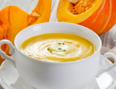 Kürbiscremesuppe