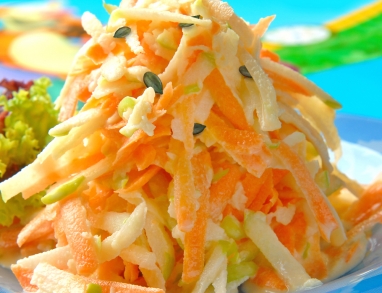 Karotten Apfel Salat Karotten Apfel Salat
