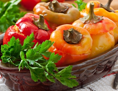 gefüllte Paprika gefüllte Paprika