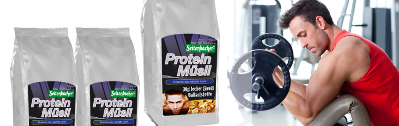 Protein Muesli von Seitenbacher 30g Protein zum Frühstück